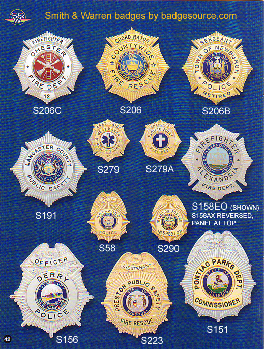 Maltese Cross badges