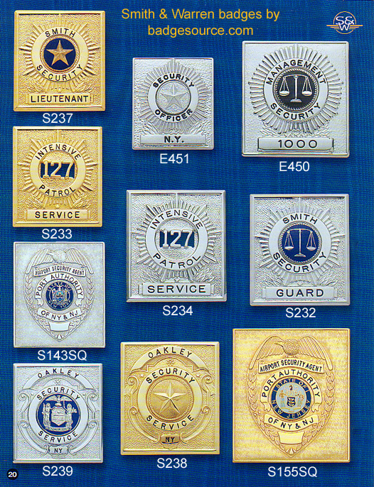 Square badges
