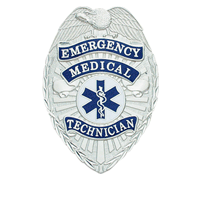 EMERGENCY MEDICAL TECHNICIAN TEARDROP SHIELD