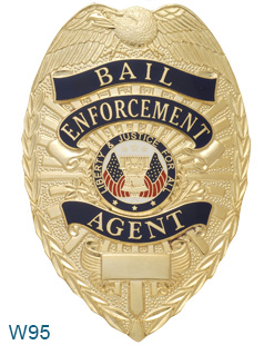 Bail enforcment agent badge